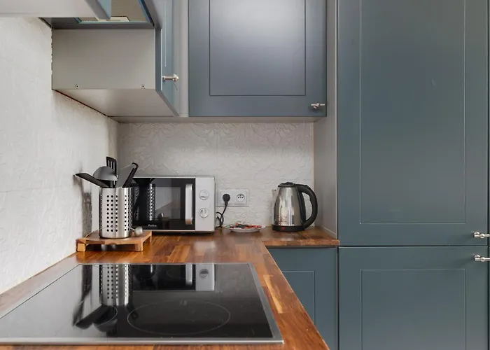 Appartement Stylish With River View And Desk For Remote Work In By Renters *